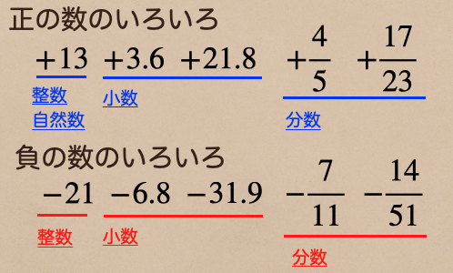 中学 数学 基礎 正の数 負の数 自然数 絶対値 中学数学の基礎を学ぶ